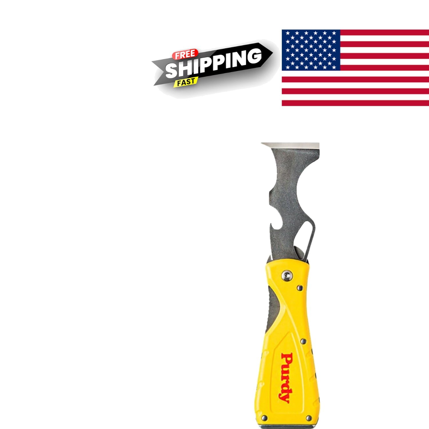 1 Multi Utility Tool 10 in 1 Folding Prep Tool with Rust Resistant Blade