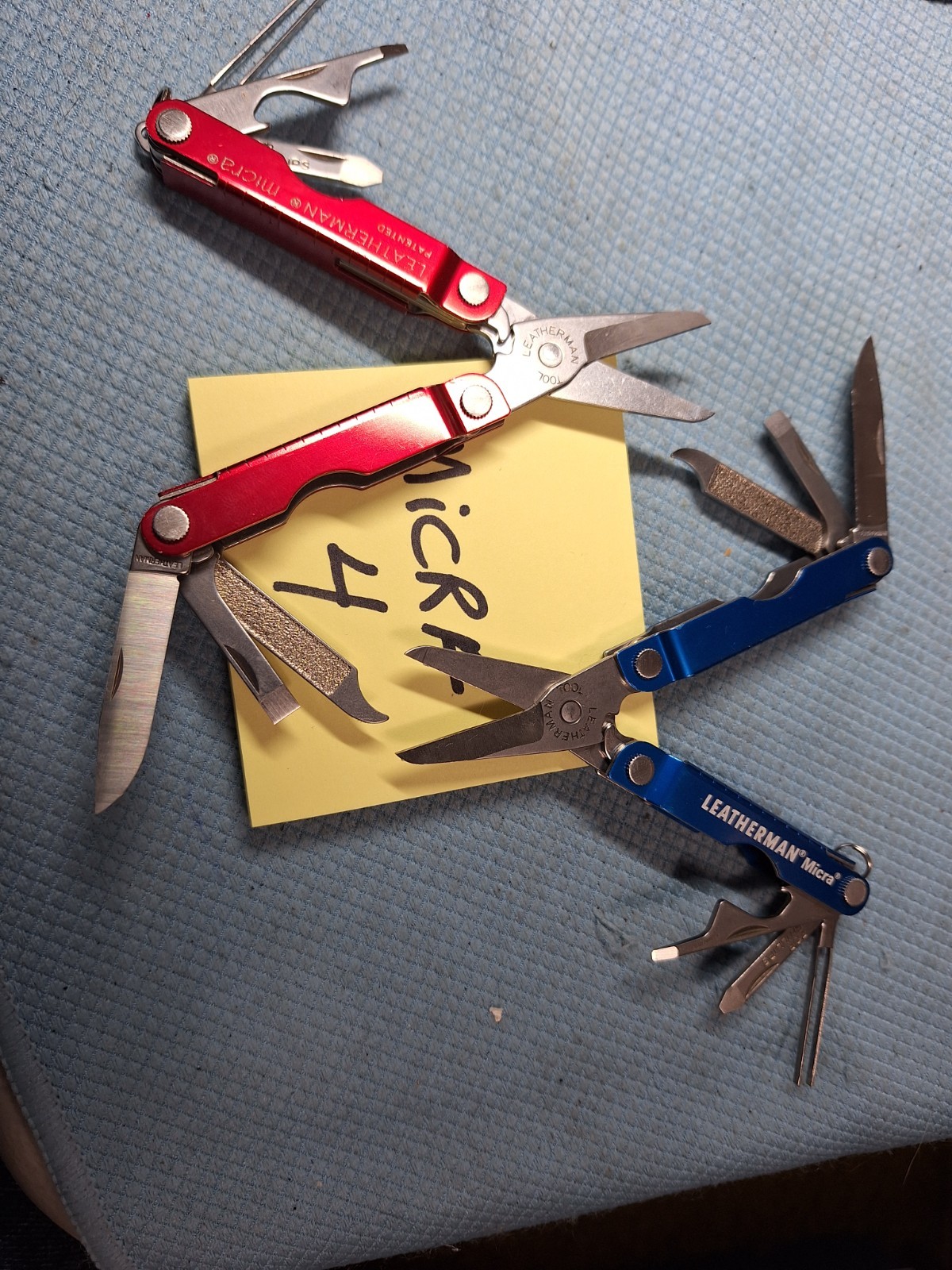 2 Leatherman Micra Multi Tools GIFTS LOT MICRA 4