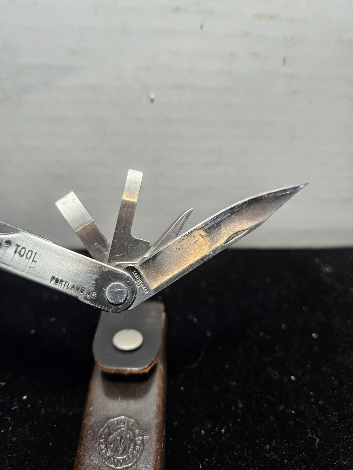 Vintage Leatherman Original PST “Marlboro Country Store” Multi-Tool w/ Sheath