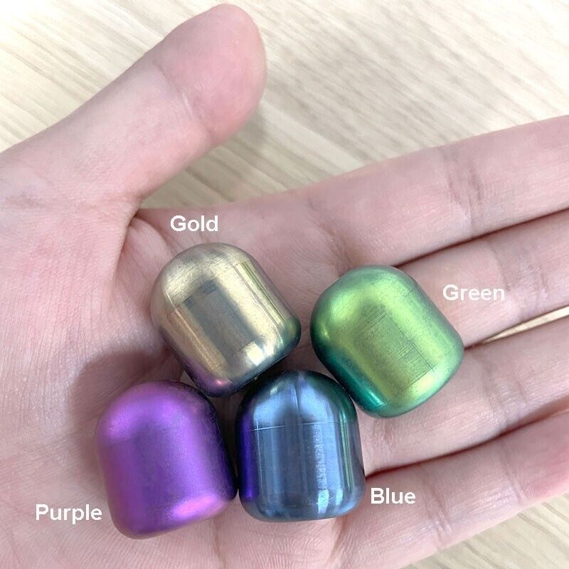 Titanium Alloy EDC Paracord Bead Necklace Bracelet Pendants Finger Begleri Toys