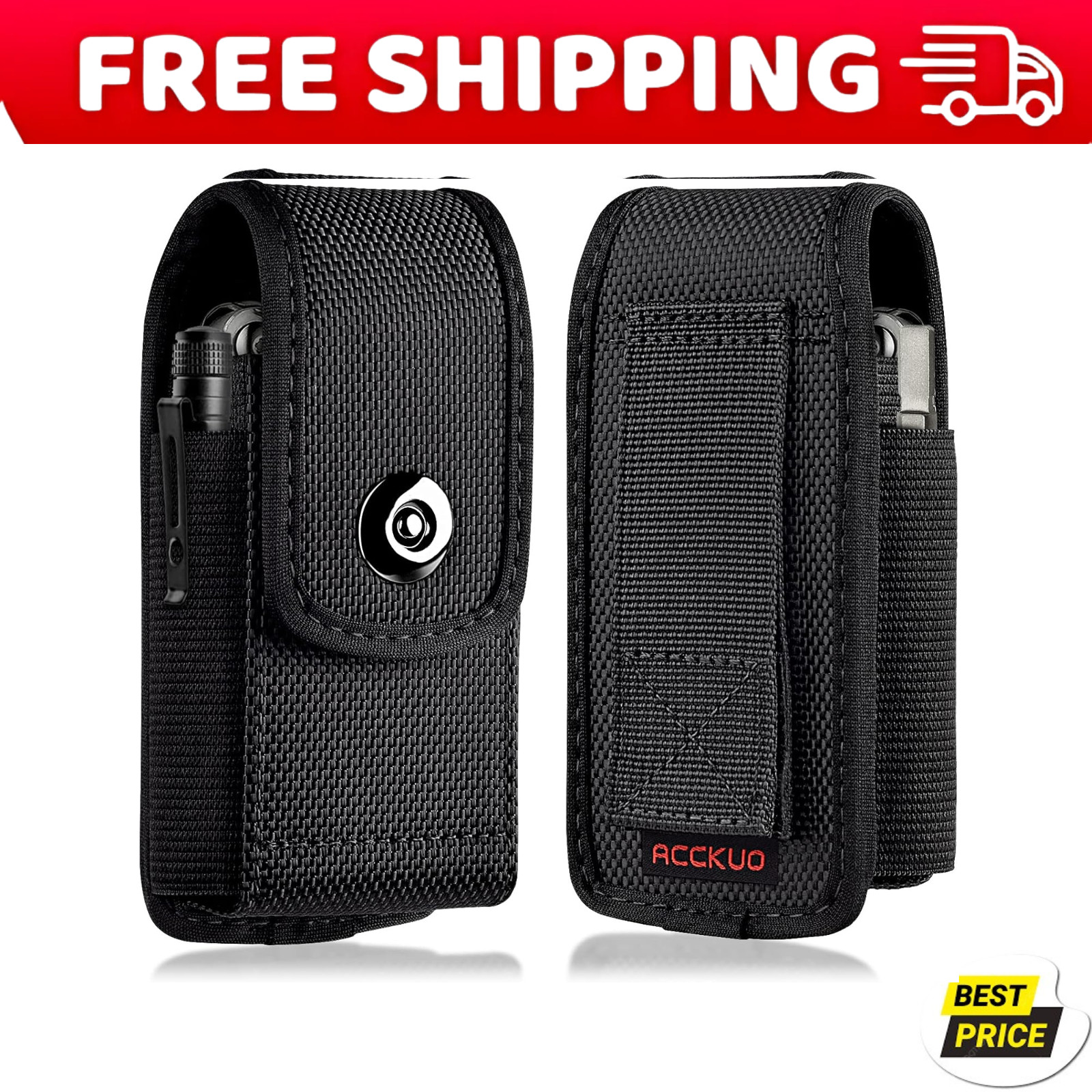 Multitool Sheath for Leatherman EDC Belt Organizer Tool Holster Pouch, Black