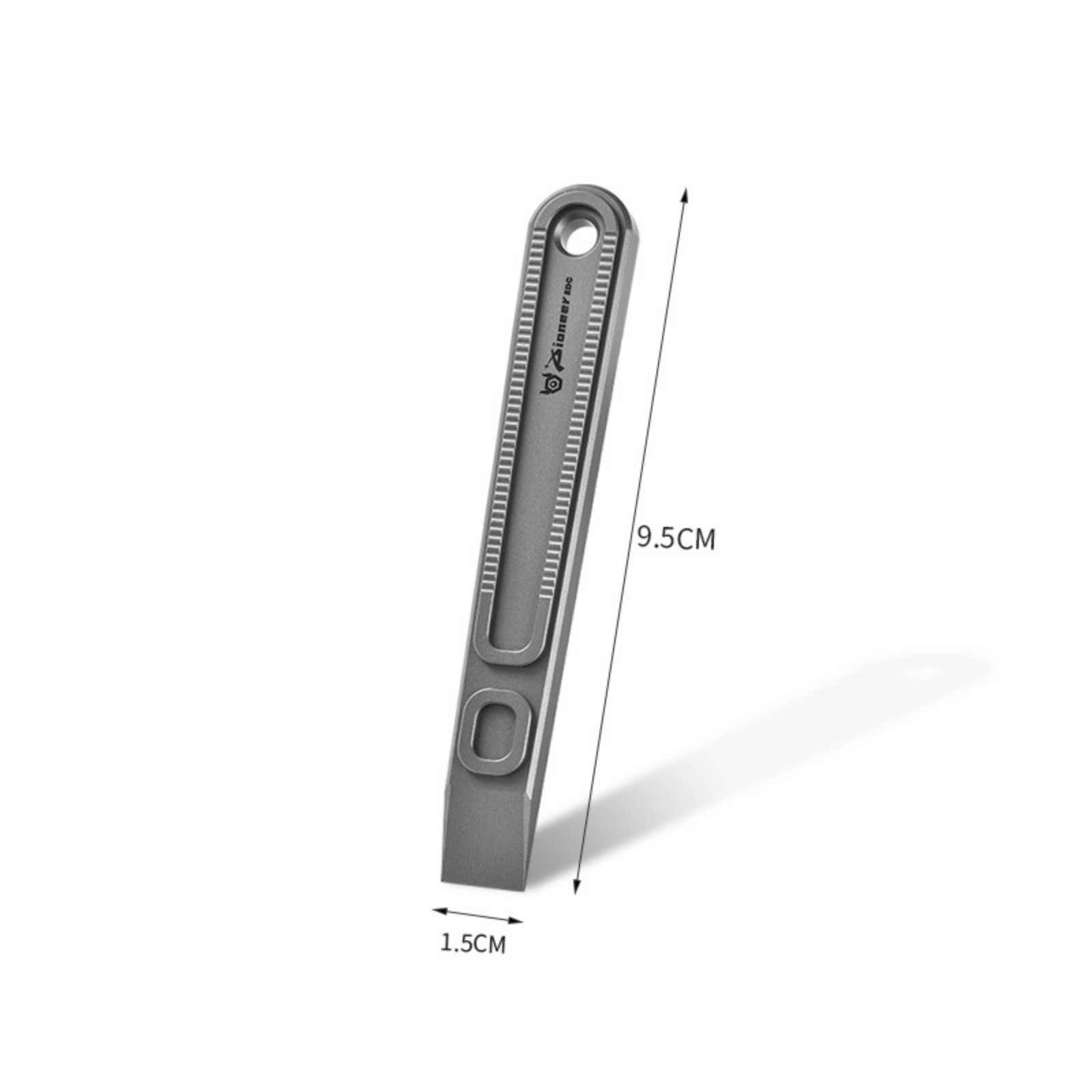 Titanium Alloy EDC Mini Pry Bar Keychain Multitool Survival Gear Portable