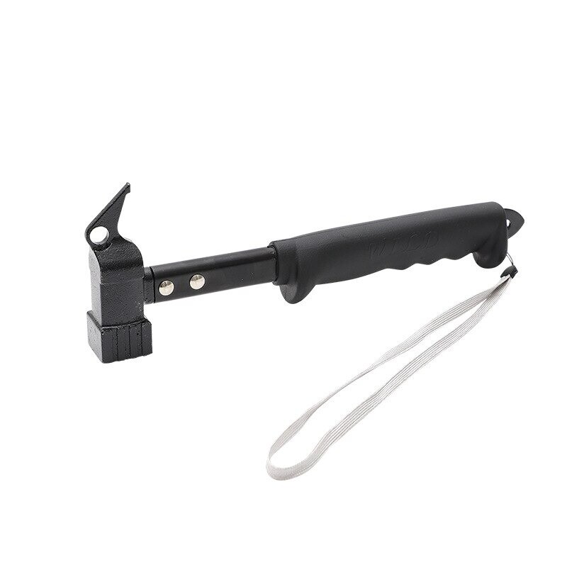Heavy Duty Steel Multi Function Hammer Tool Camping Survival Tent Peg Puller
