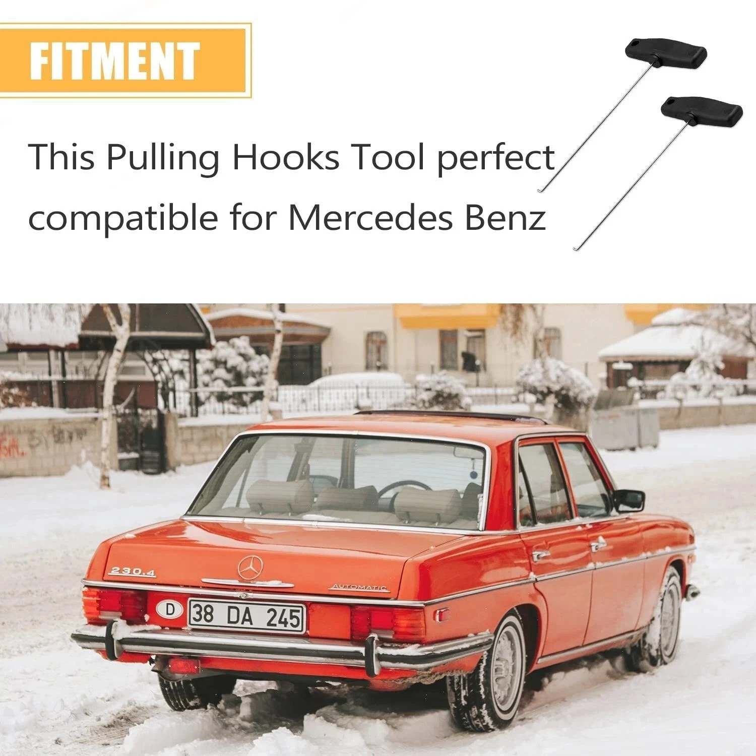Instrument Auto Cluster Removal Pulling Hooks Tool For Mercedes Benz Heavy Duty