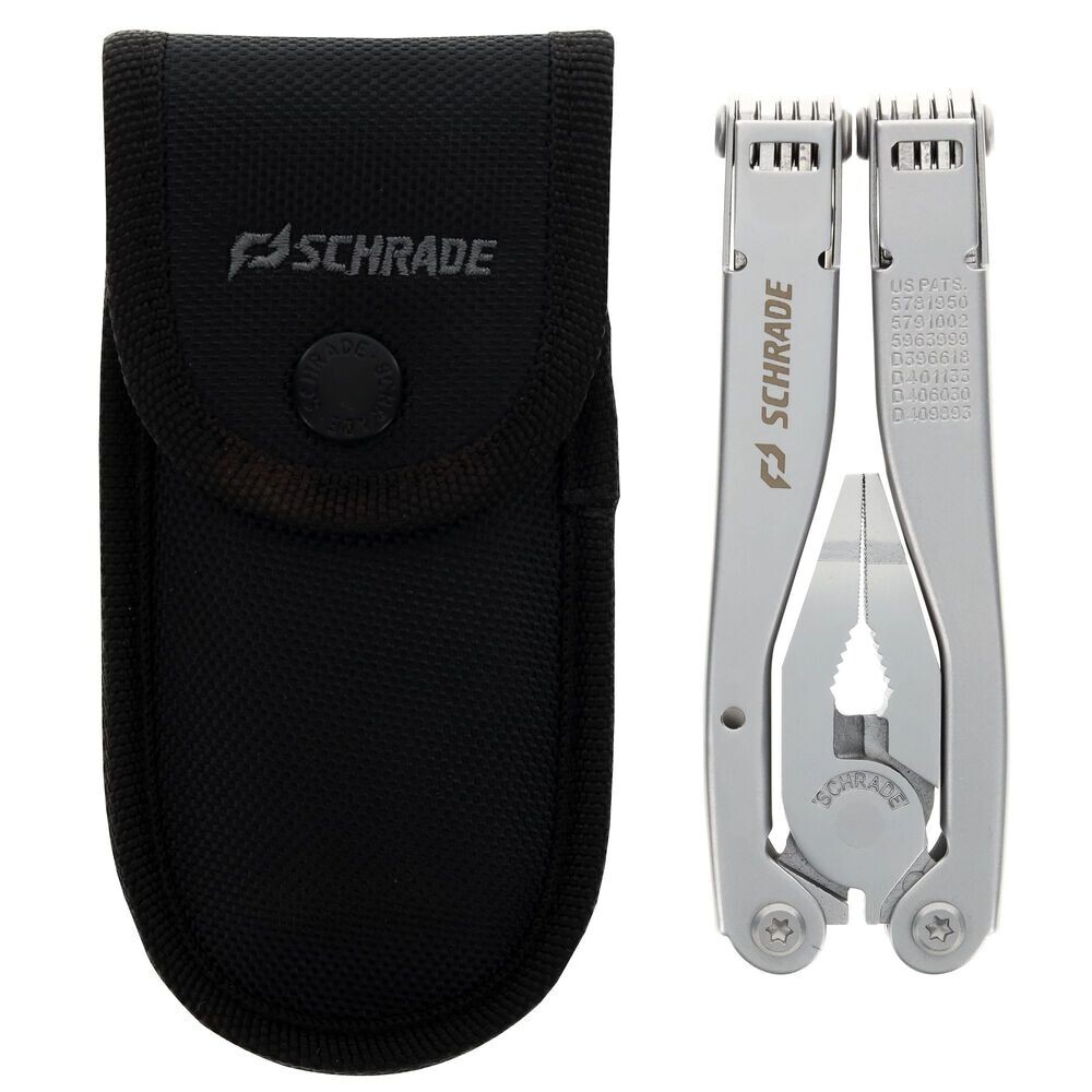 Schrade Tough Tool Multi-Tool Fourteen Functions With Stainless Steel Handles