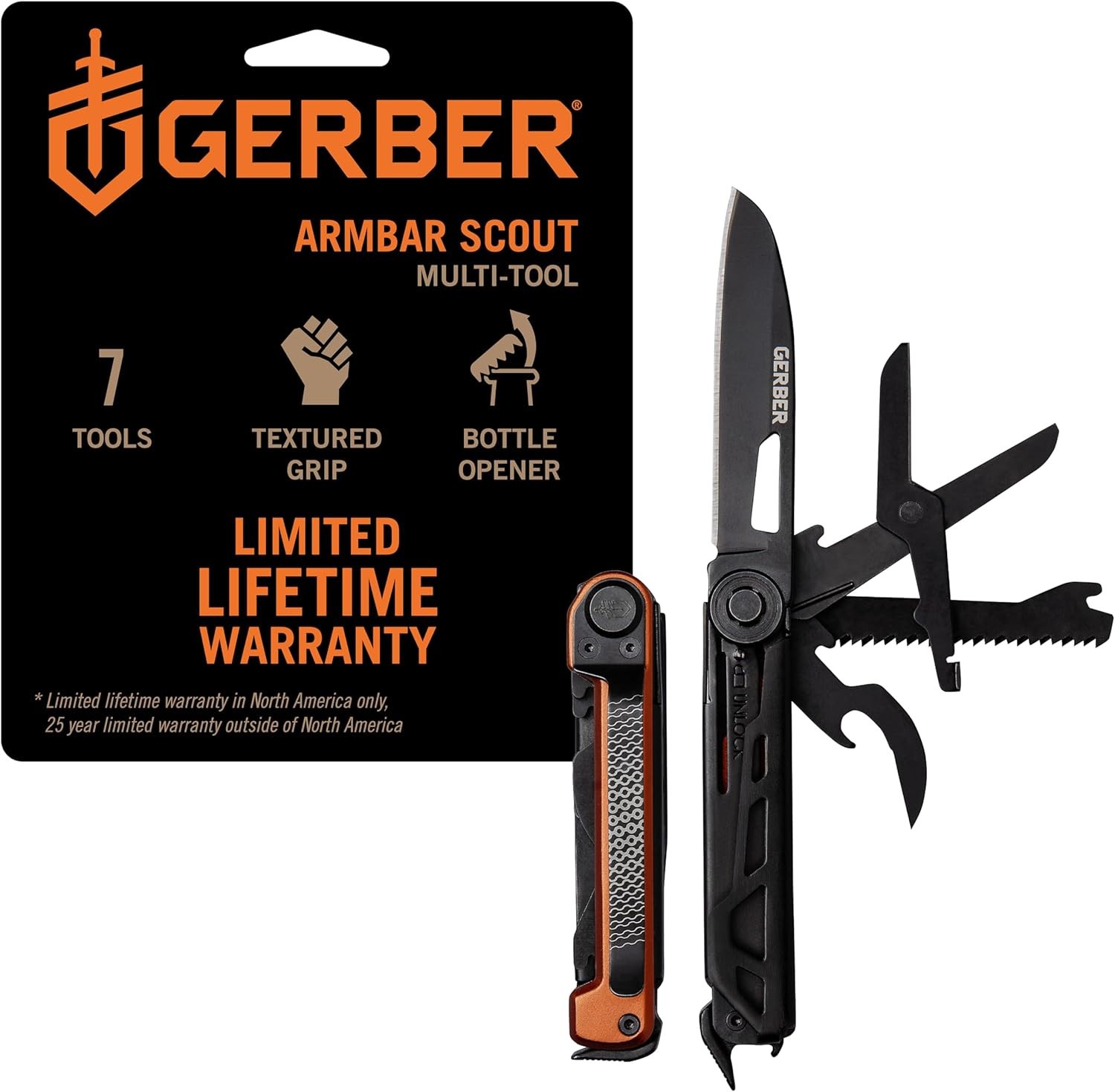 Gerber Gear Armbar Scout 7-in-1 Multi-tool