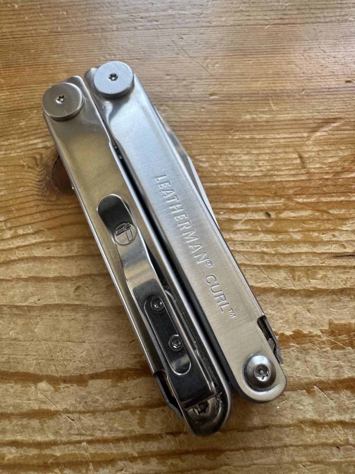 Custom Leatherman Curl Stainless Steel Multi-Tool