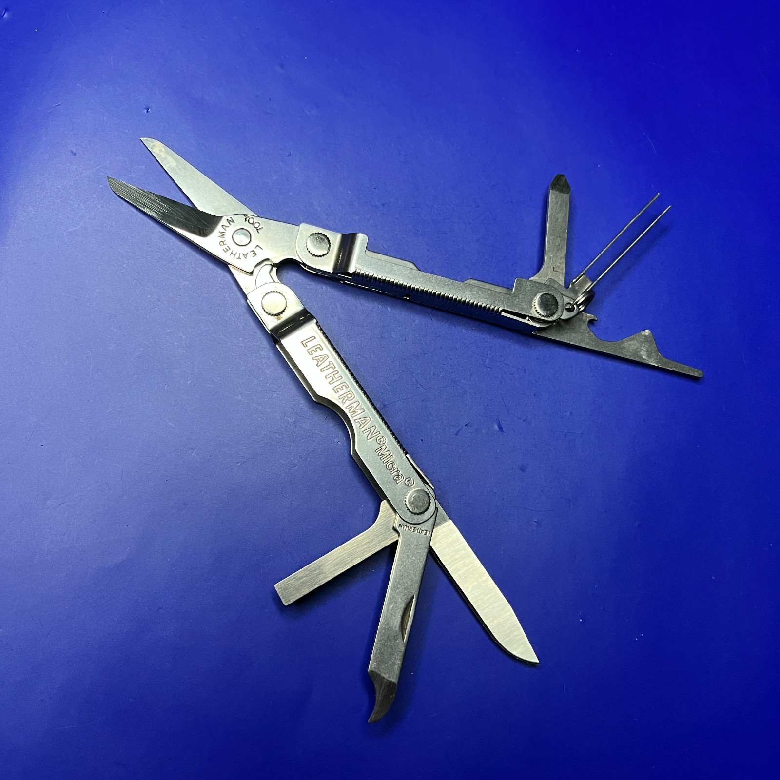 Leatherman Micra Multi-Tool Knife, Scissors- Stainless Steel
