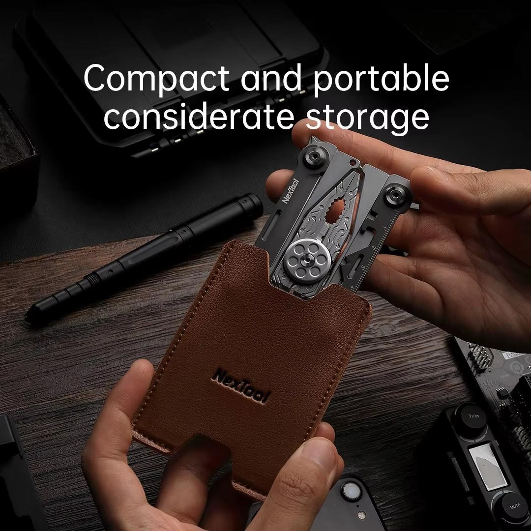 Alicate Nextool Silver Blade 14 en 1 EDC,alicates plegables de bolsi (NE20182)