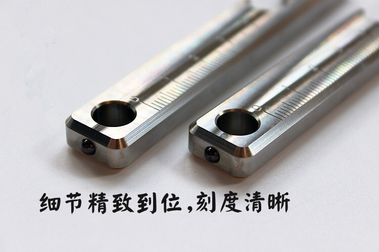 EDC Tool TITANER Alloy Pocket Titanium Pry Bar Crowbar Multi Tools Ruler Opener