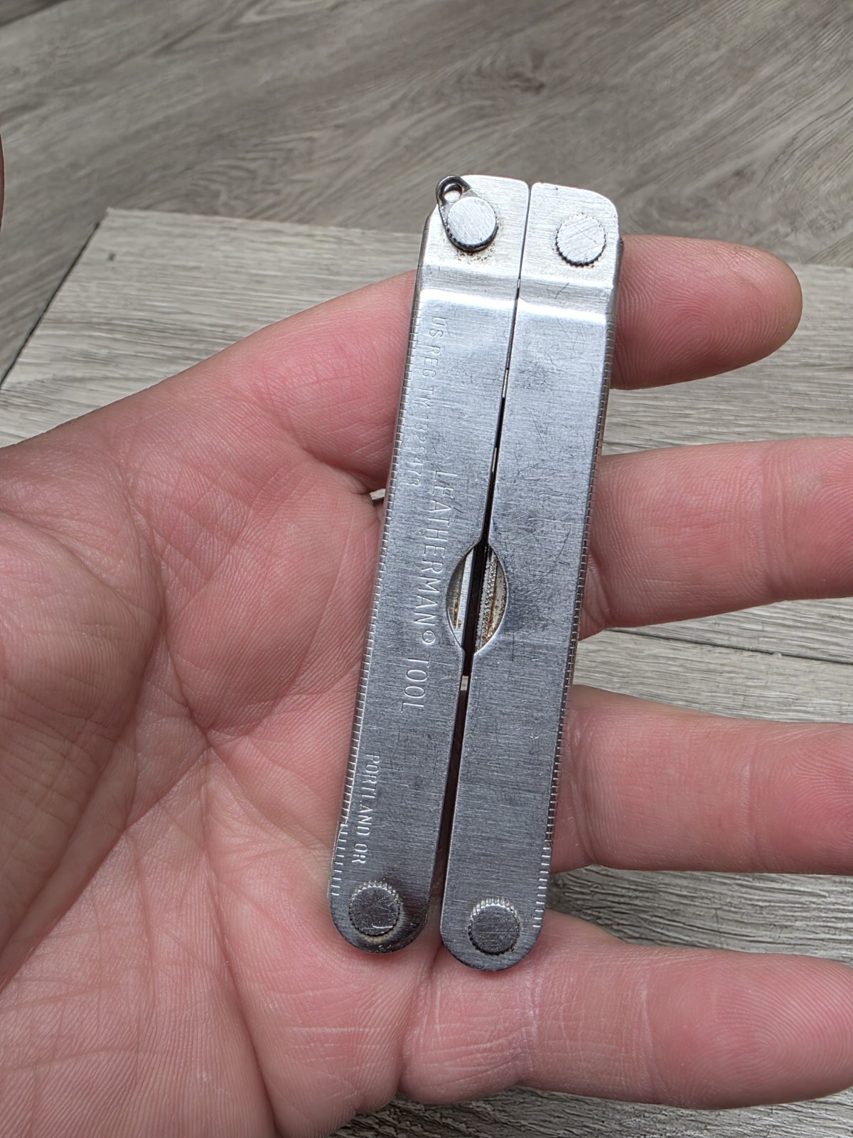 Vtg 1995 Leatherman Tool Multi Camp Survival Pliers Knife Vintage USA READ!!