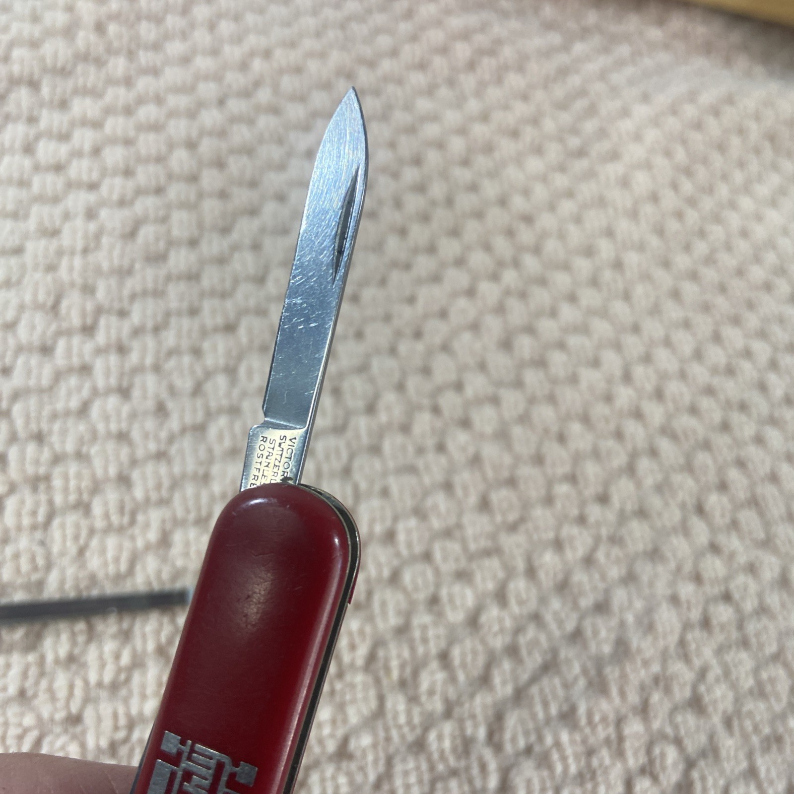 Victorinox Mighty Red Swiss Army Multi-Tool Knife Scissors Tweezers Nail File