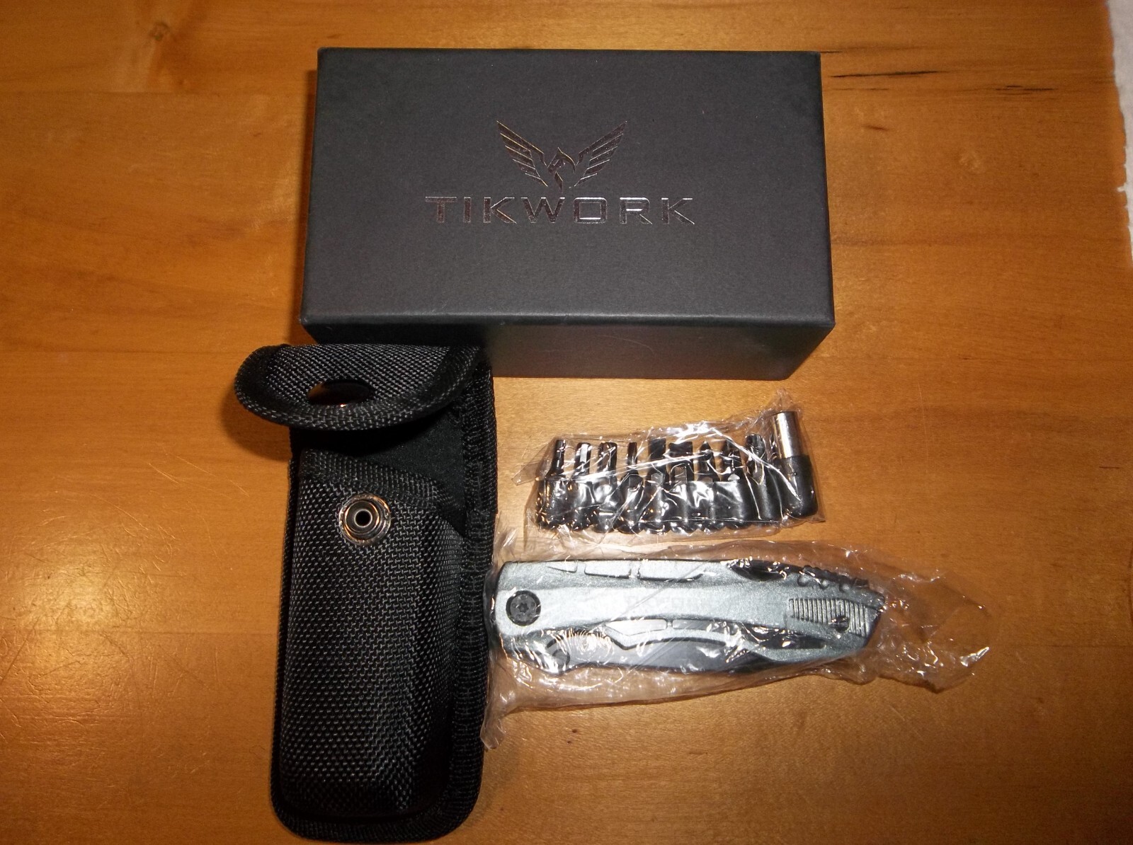 Tikwork Multi Tool With Bits In Sheath