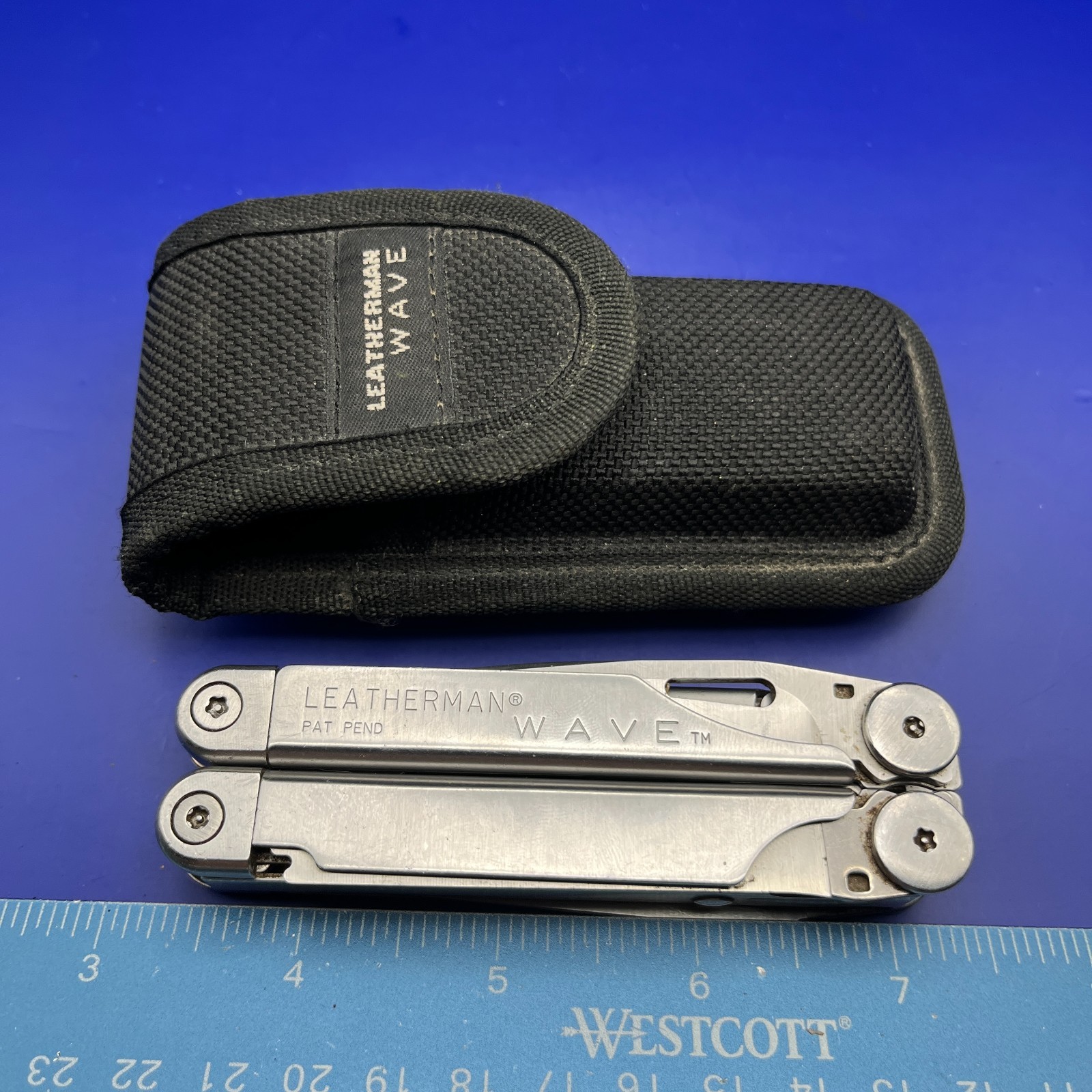 Leatherman Wave Original Multi Tool Knife Pliers with sheath