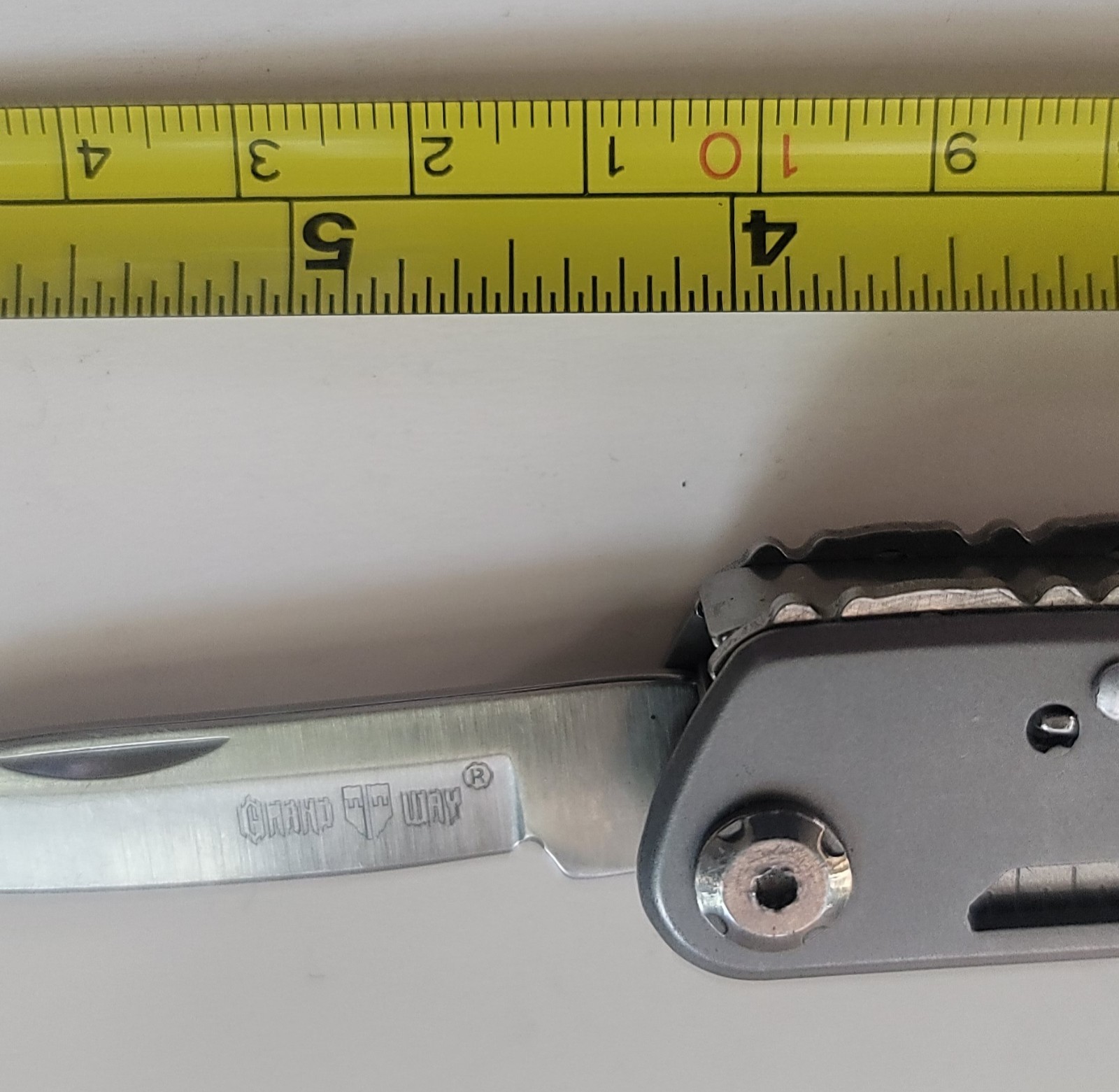 Grand Way 13-In-1 Stainless Steel Multi-Tool Pliers With Case