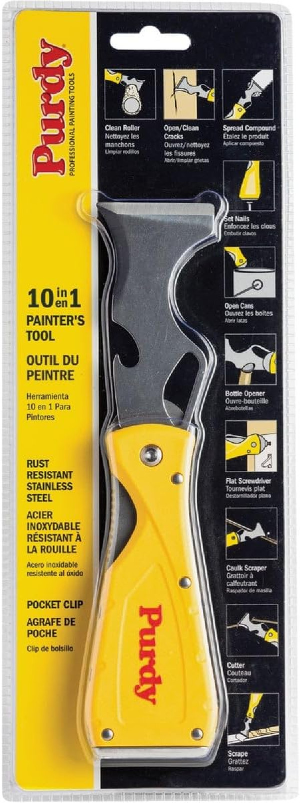 Purdy Premium Multi-Utility 10-In-1 Folding Prep Tool – 1 Each
