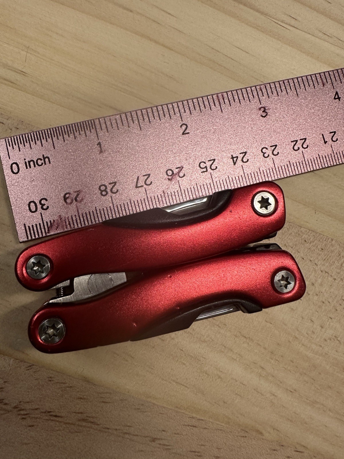 Traveler Stainless Steel 9 In 1 Multitool Plier Survival Camping 3” Closed Tool