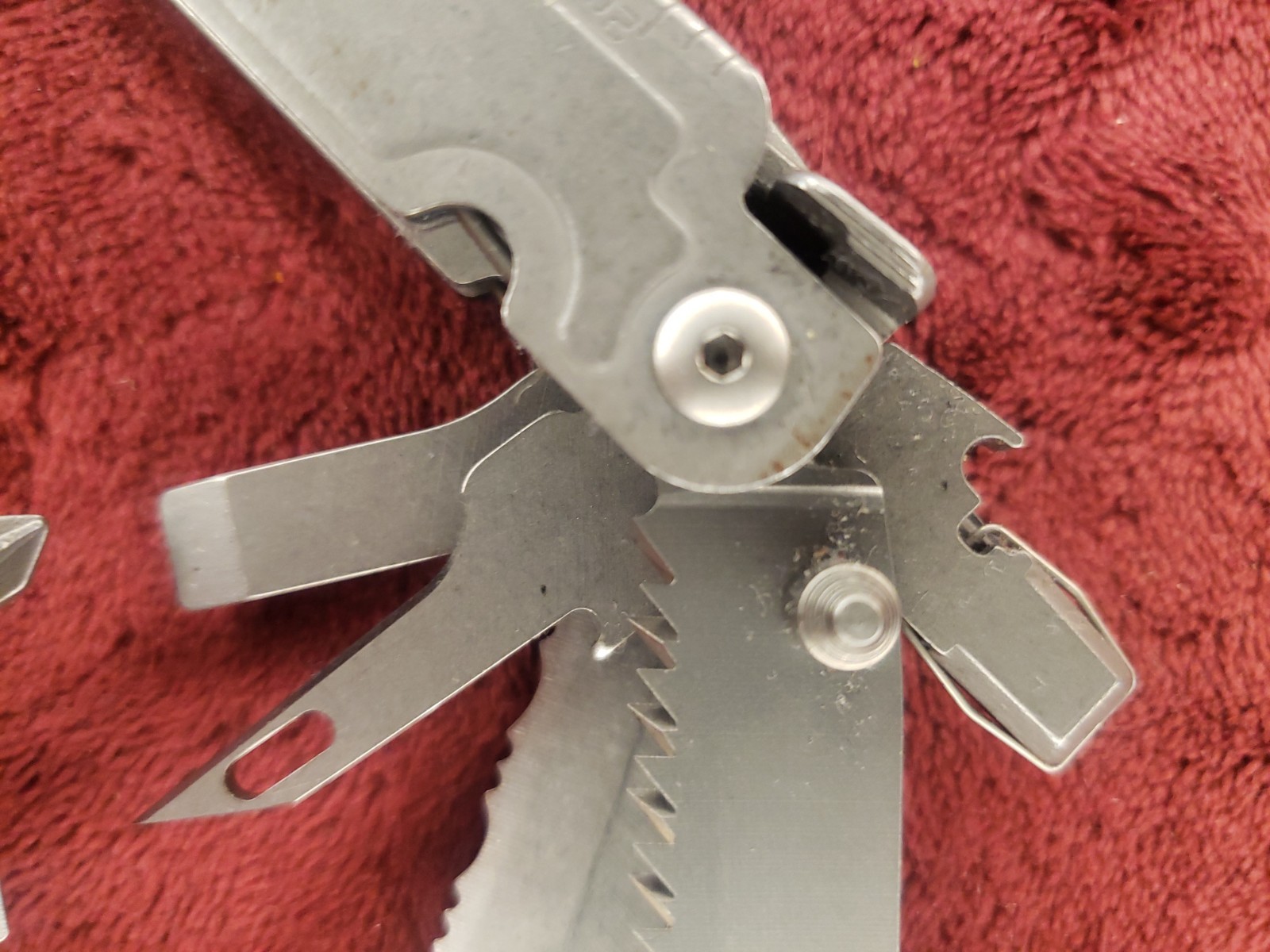 PowerAccess Assist MT – Stonewash Multi tool Stainless with Bit set and Sheath