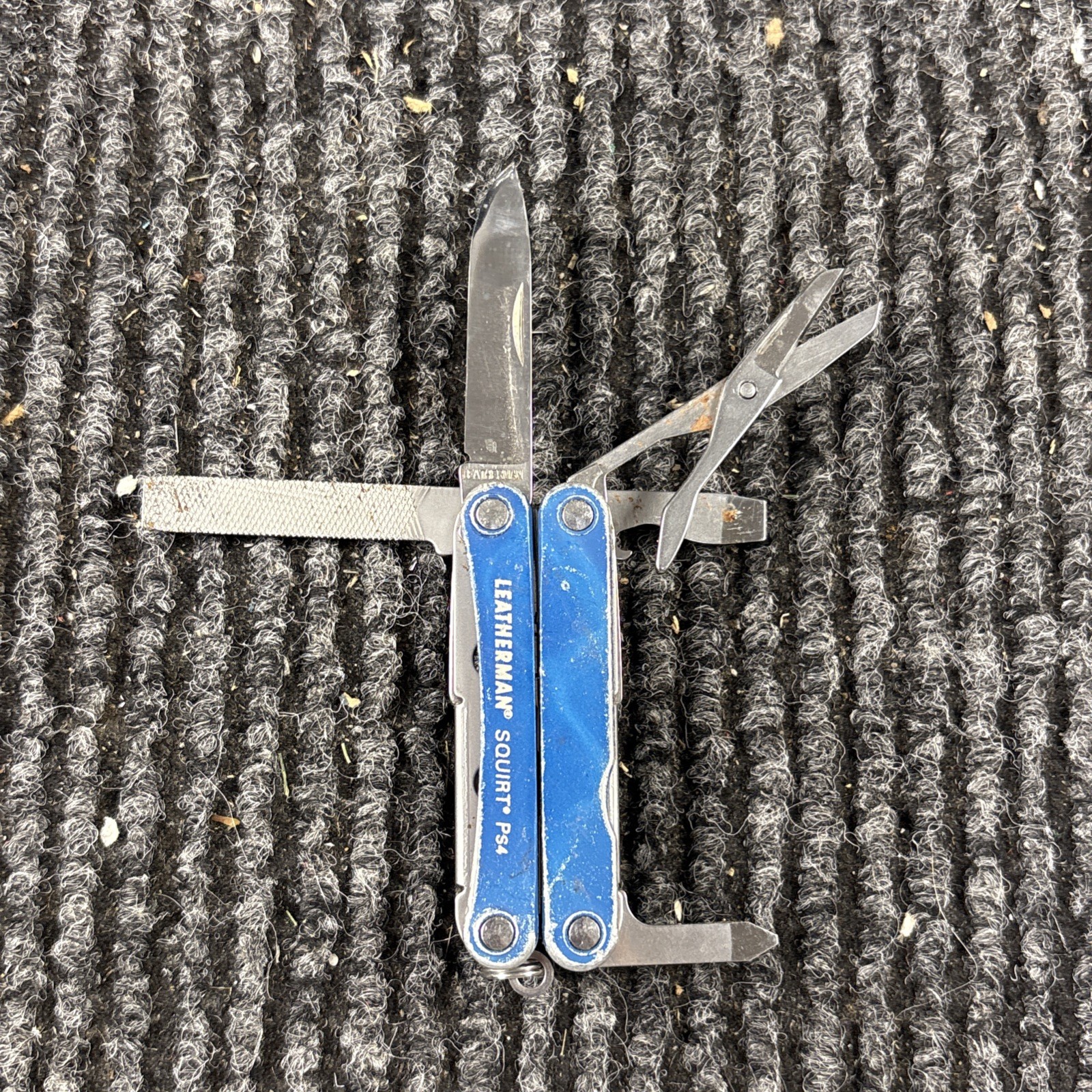 Leatherman Squirt PS4 Multitool Blue Discontinued Retired (174)