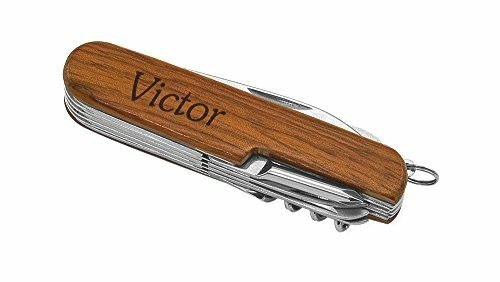 Dimension 9 Victor 9-Function Multi-Purpose Tool Knife, Rosewood