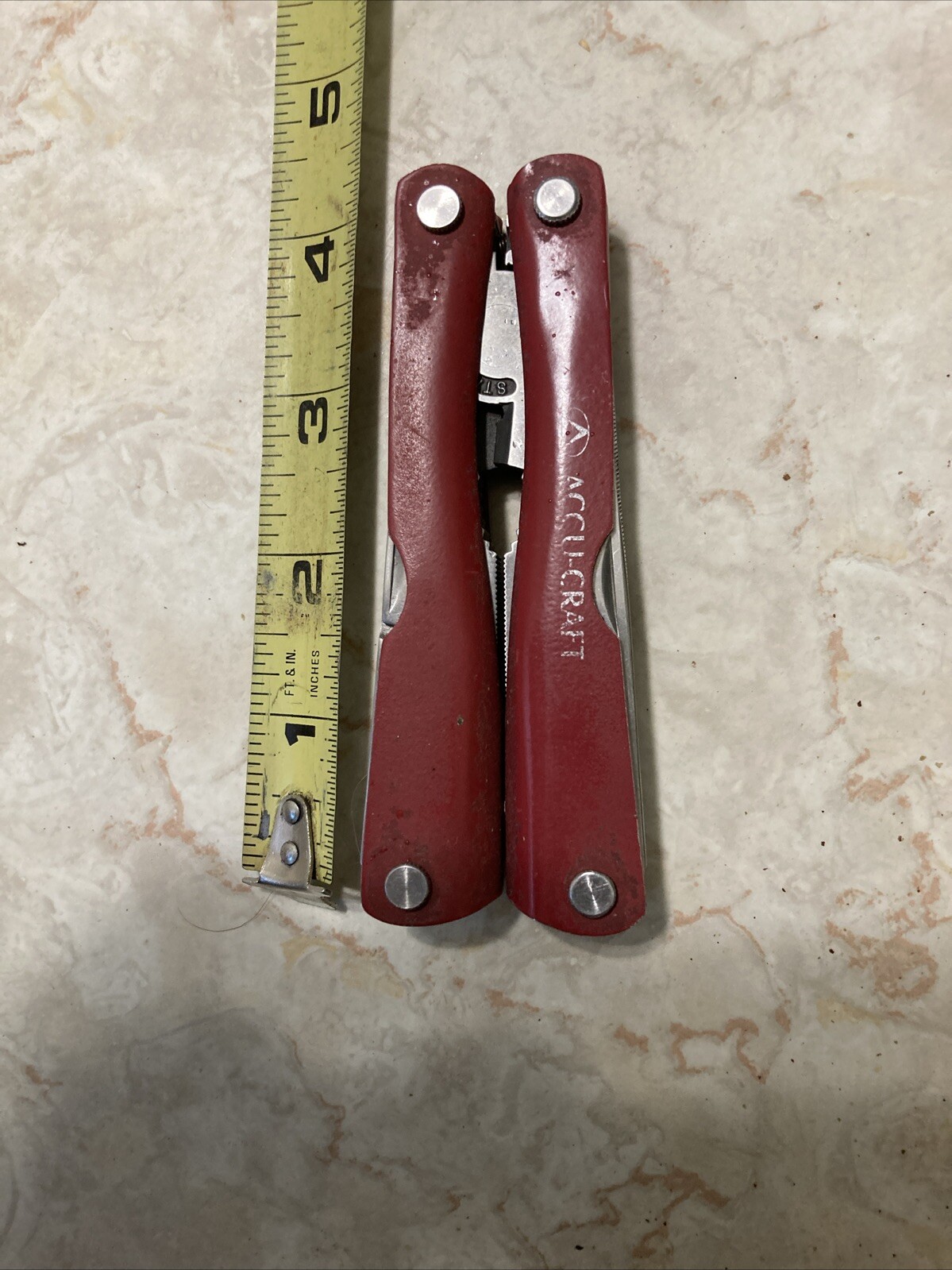 Outdoor Survival Stainless Multi Tool Plier 10 In 1 Compact Knife Saw Wrench
