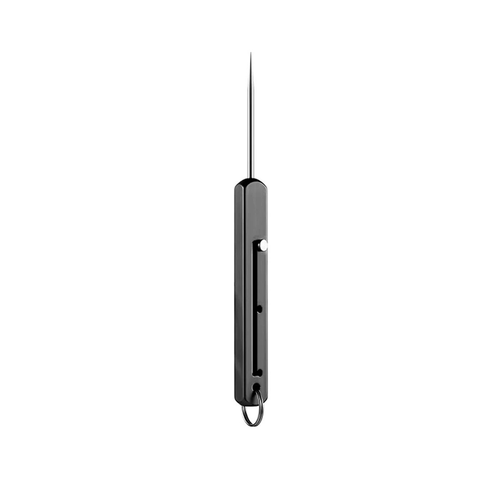 Portable Titanium Toothpicks Pocket Toothpick Metal Toothpick Holder Outdoor Pic