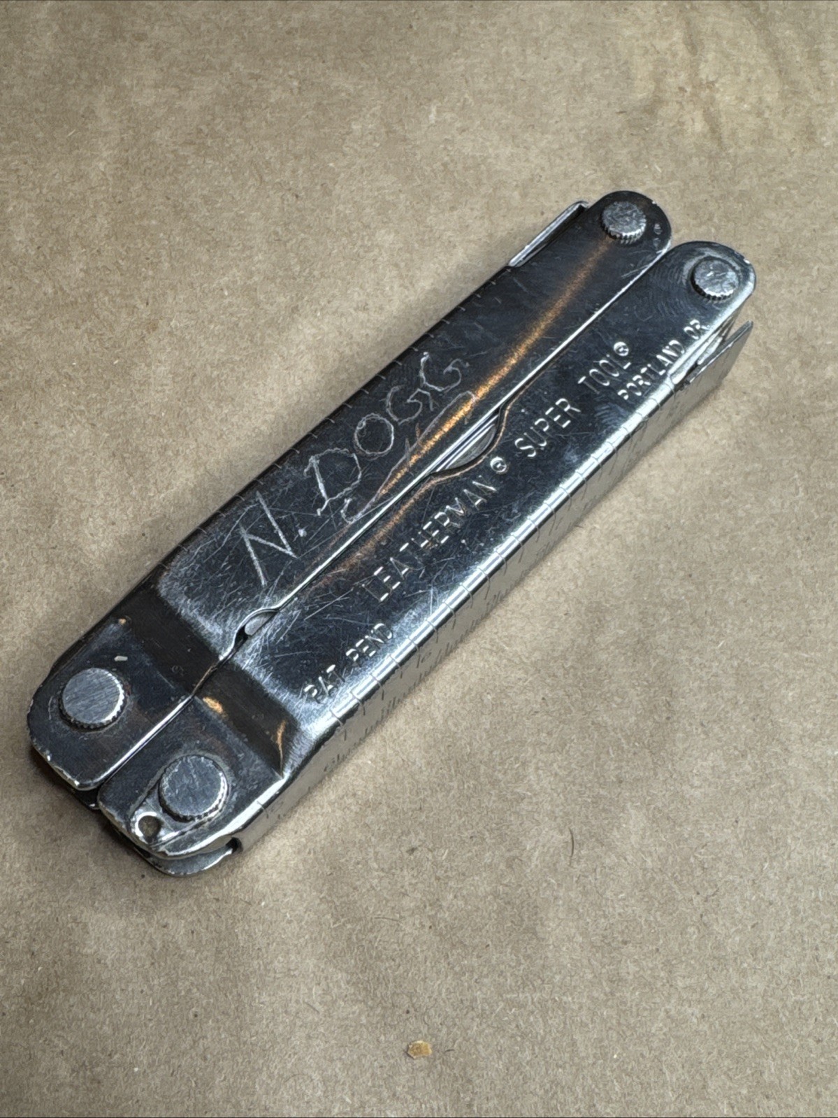Vintage Leatherman Super Tool PAT PEND USA Multi Tool Portland OR