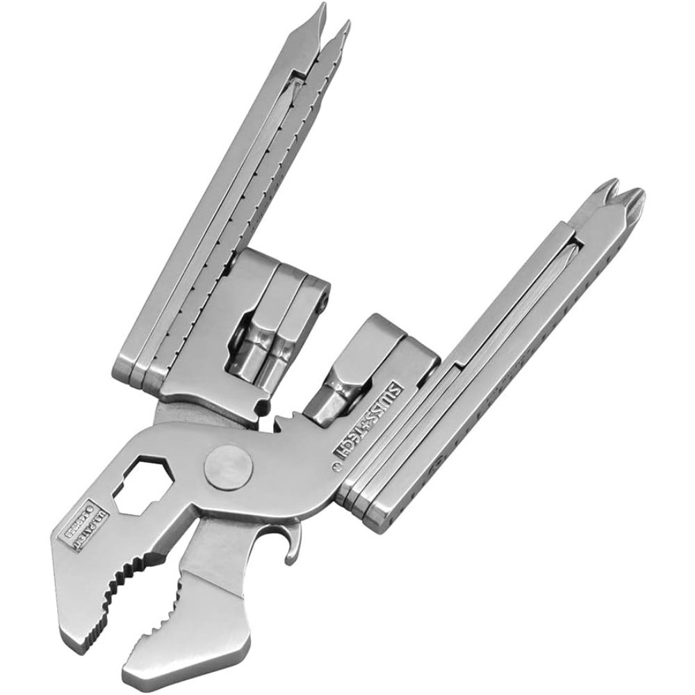 22-in-1 Pocket Multi-Tool Kit with Wrenches and Hex Key Allen Drivers for Repair