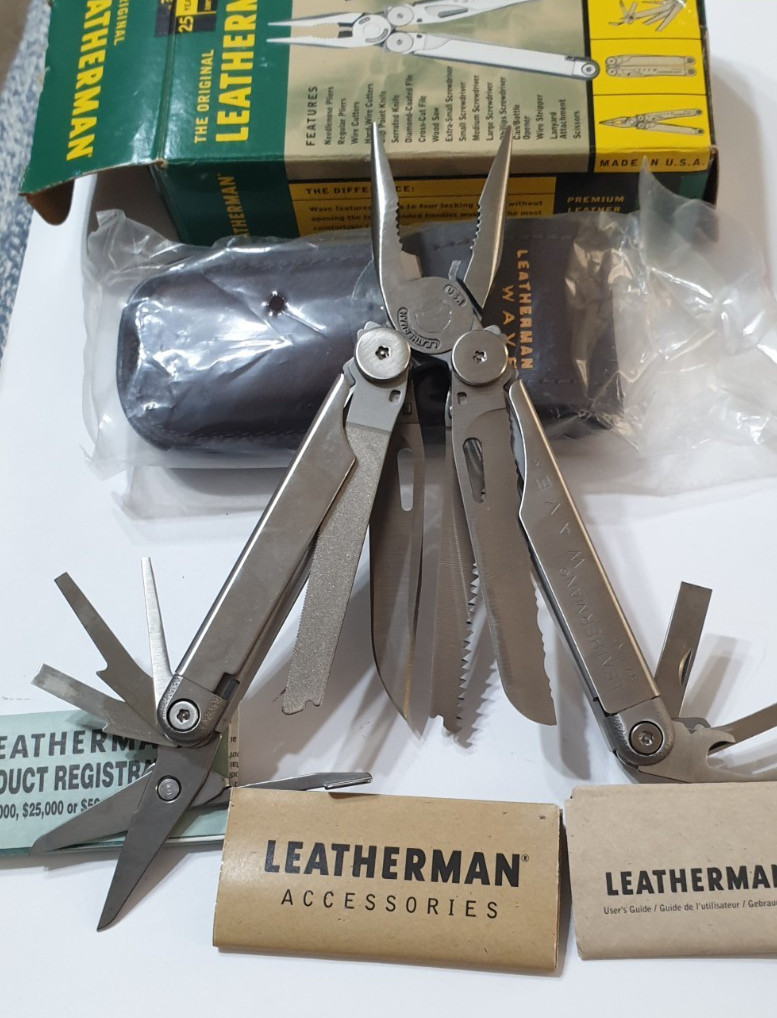 🔥🔥🔥 Leatherman Hybrid Multi Tool Pruner Shears Very Rare Retired New in Box
