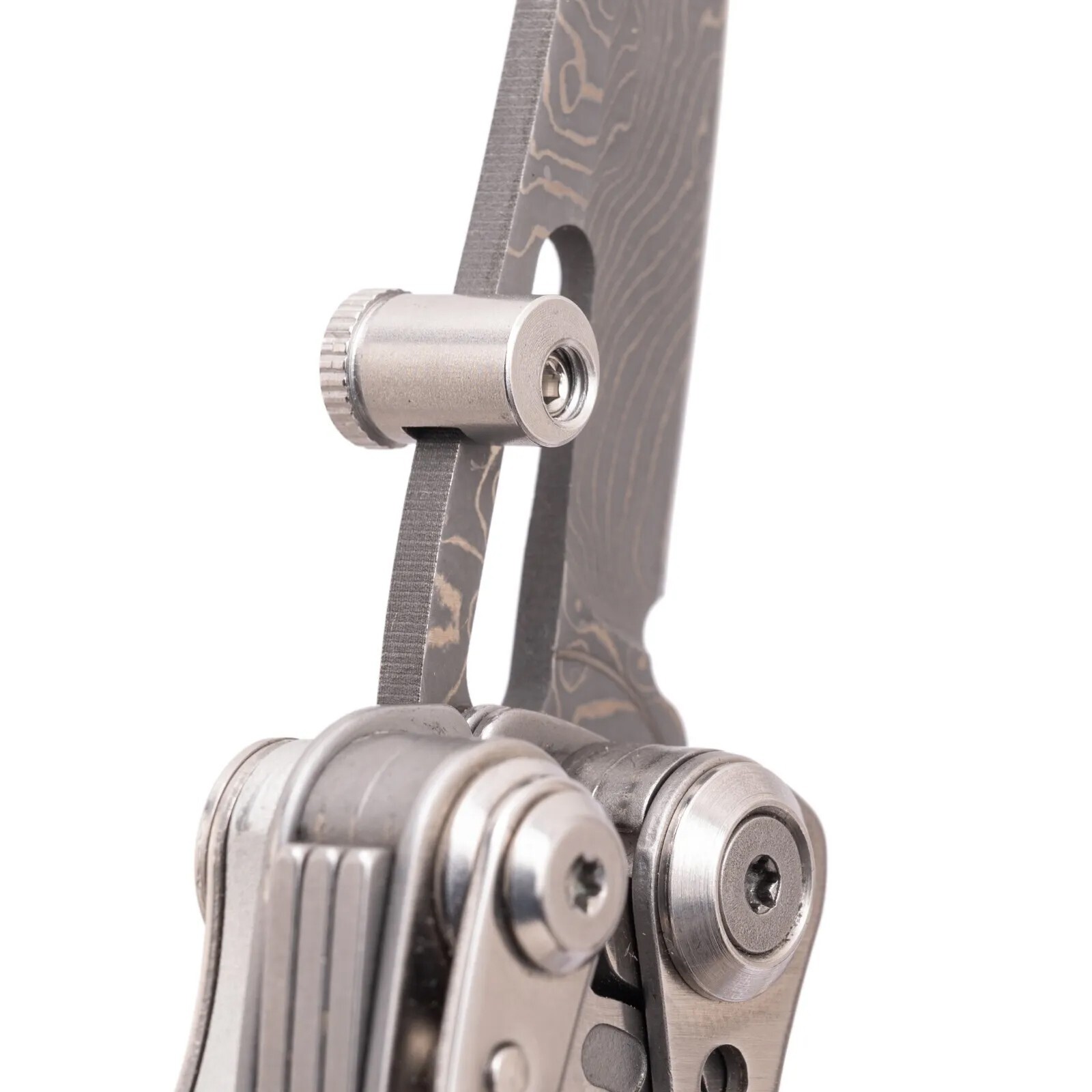 Aluminum Alloy Cylindrical Thumb Grip Easy open For Leatherman TTI Skeletool