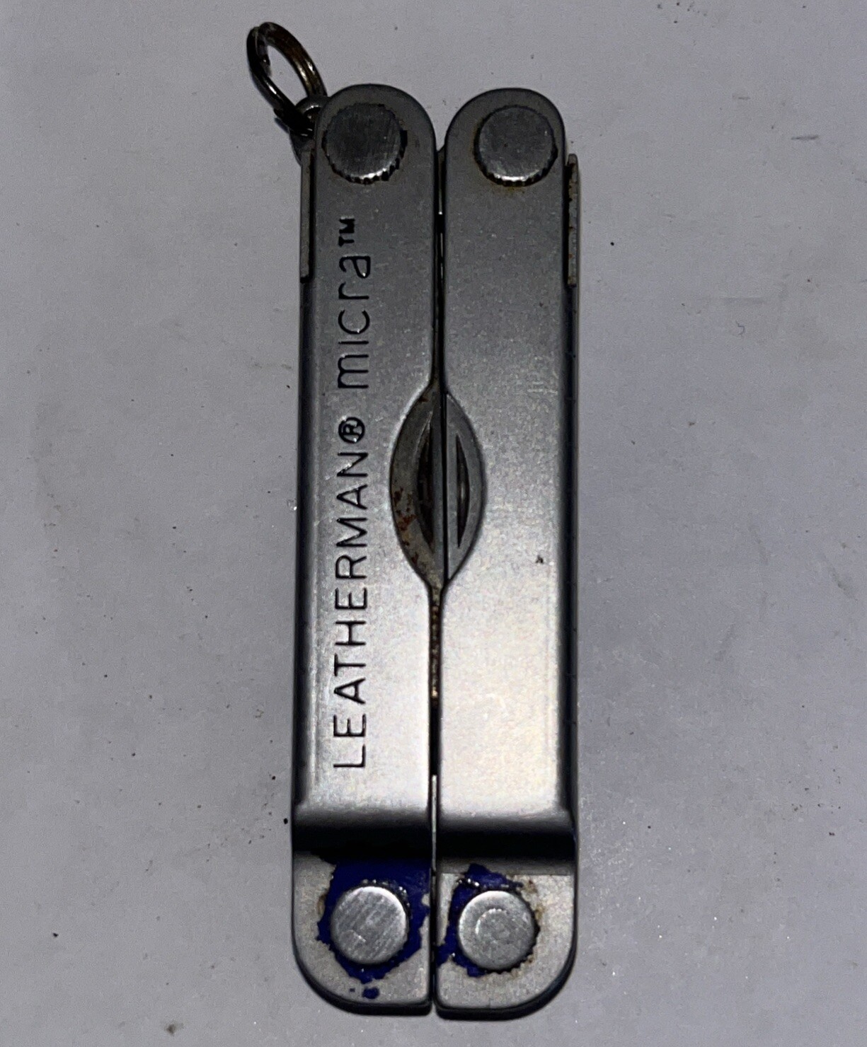 Leatherman Silver Micra Compact Scissors Hiking Back packing Multi-Tool