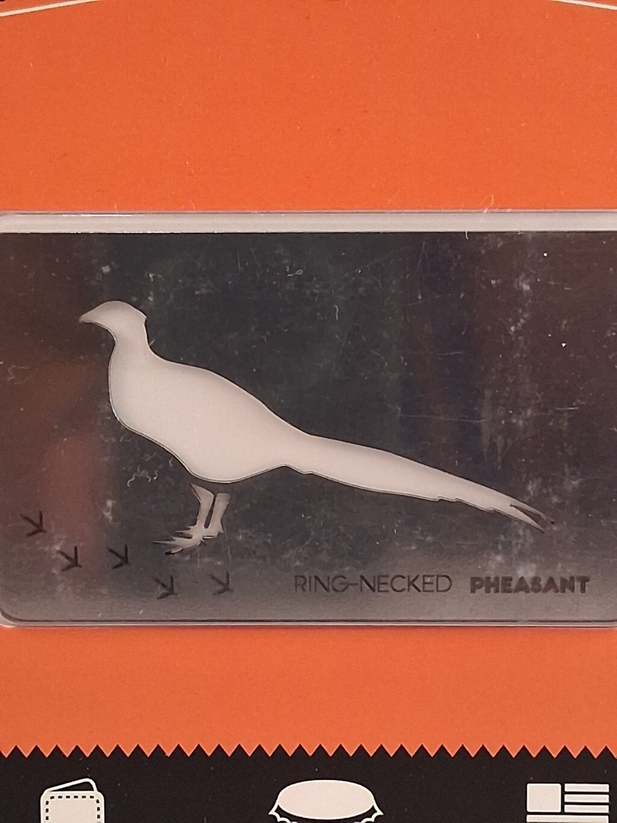 BOTTLE OPENERS -Pheasant/FIT IN WALLET/STAINLESS STEEL /100% LASER CUT /USA MADE