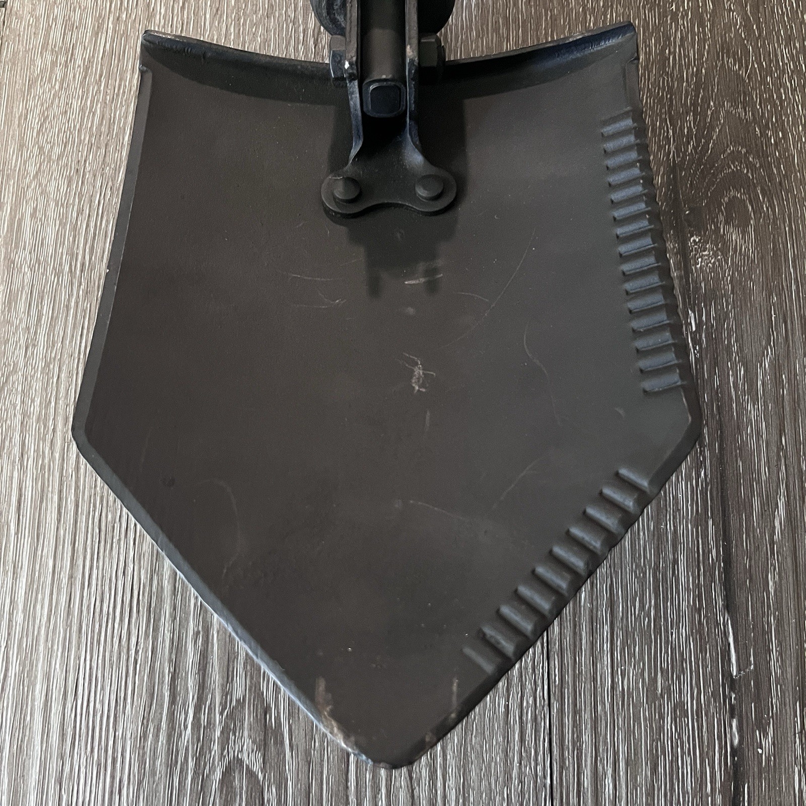 1992 US Military Tool Shovel Tri Fold D Handle W/Vinyl Alice Carrier Cover