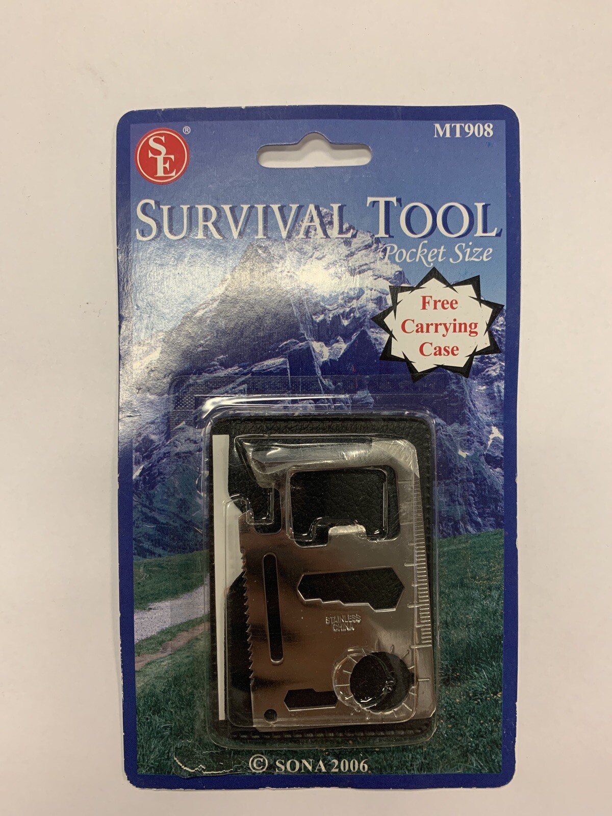 Sona Pocket Size 11-in-1 Survival Tool – MT908