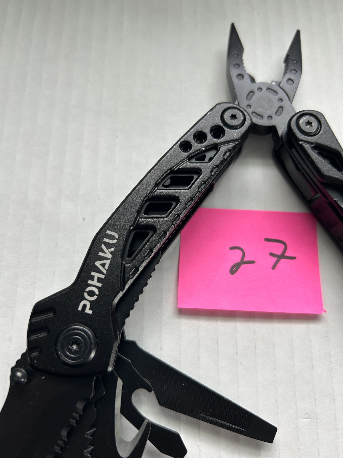 Pohaku Multi Tool with belt holder