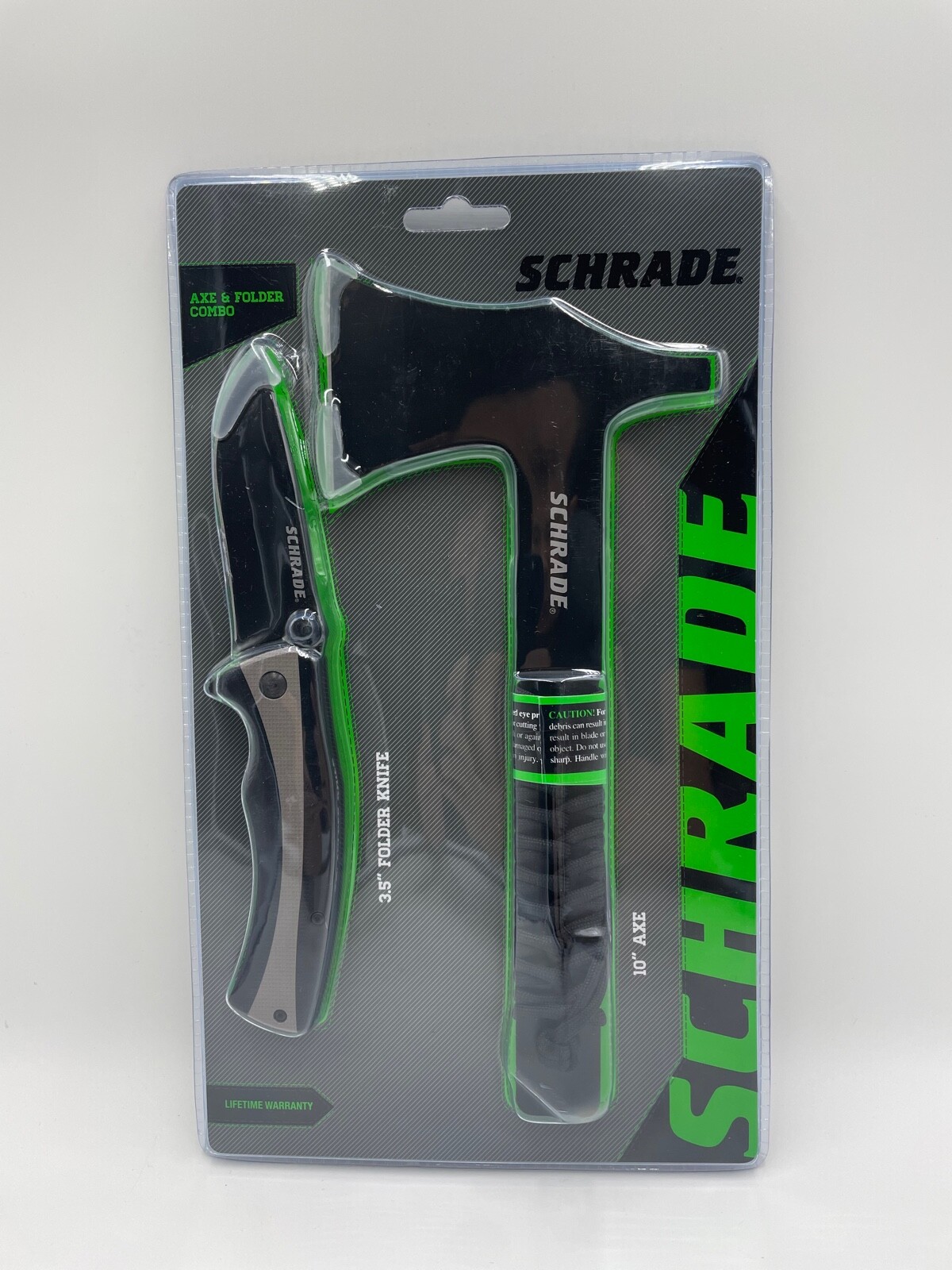 Schrade Portable Axe and Knife Combo 1132984