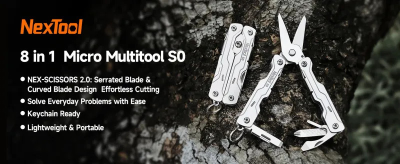 NEW Mini Multitool Portable Folding Multi Tool Compact Handheld Functional EDC