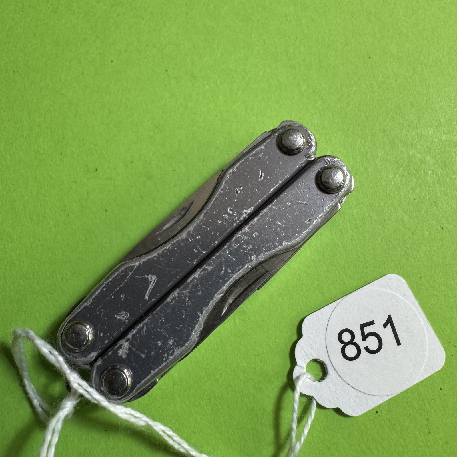 Leatherman Squirt S4 Multi-Tool Scissor Pocket Knife EDC Grey Stainless #851