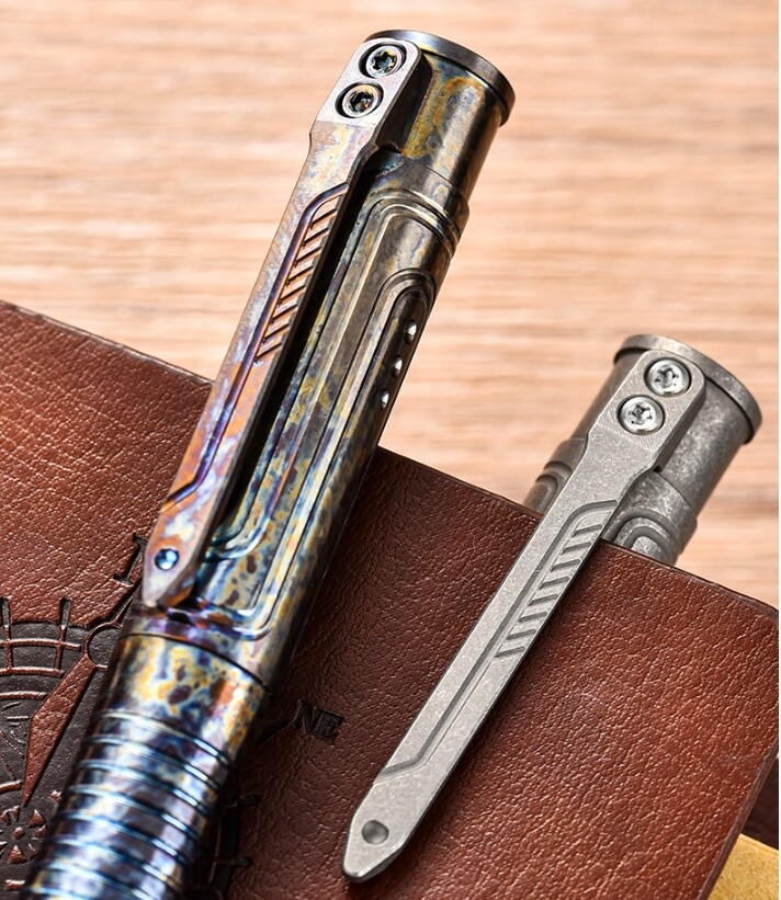 Titanium Allay TC4 Survival Tactical Pen Outdoor EDC Outdoor Packet Tool G2