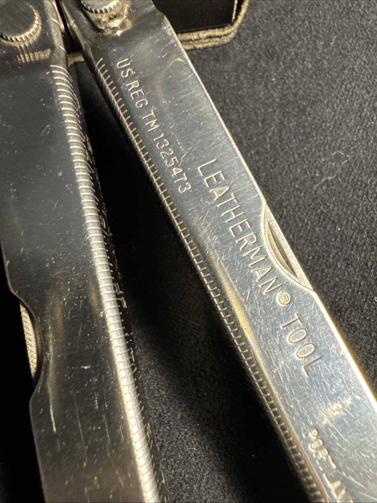 Vintage Original LeatherMan Multi Tool TM1325473 With Branded Case