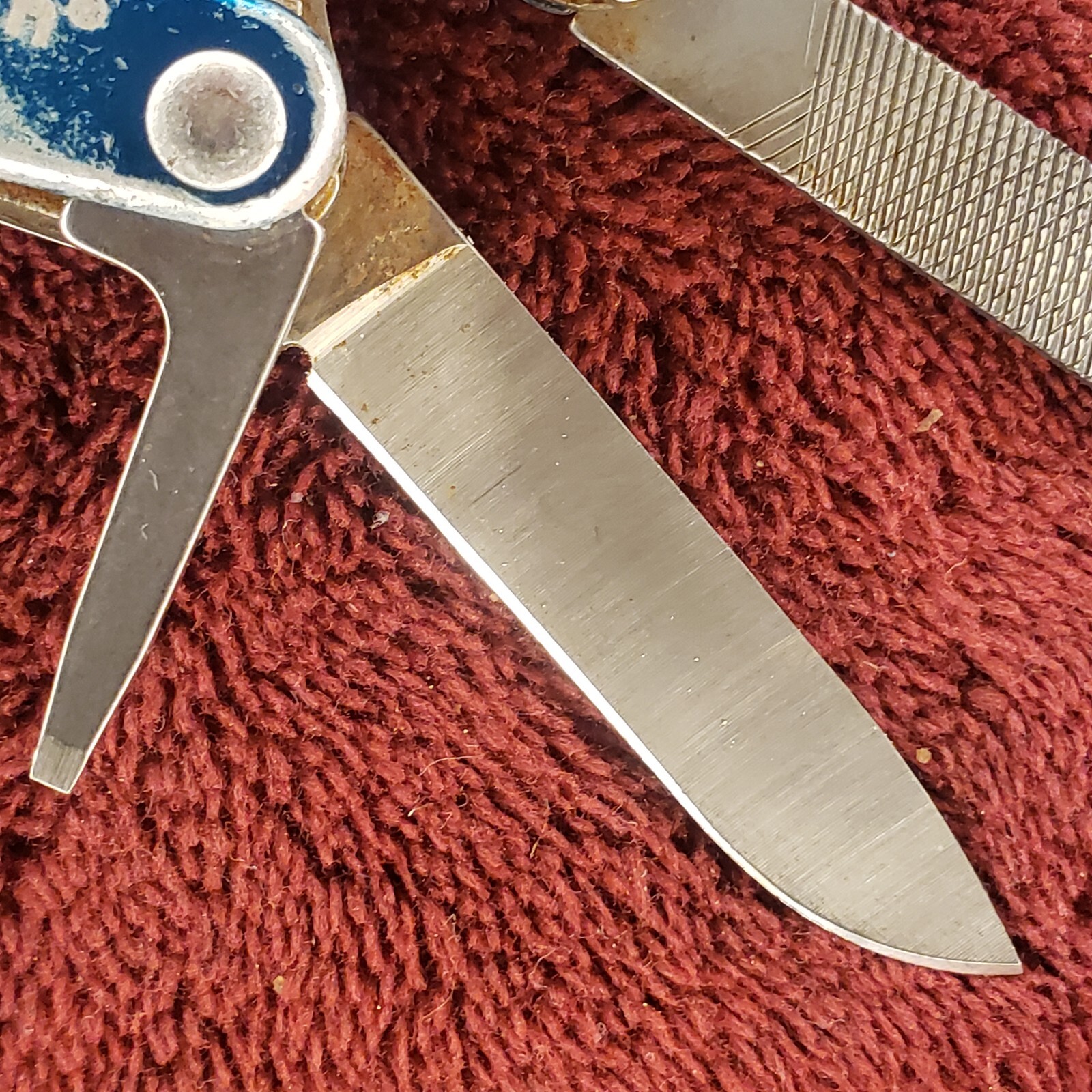 🔪🔪 Leatherman Squirt P4 Multi-Tool Blue Keychain