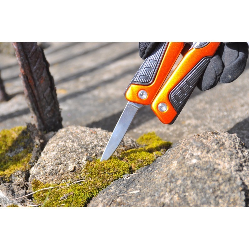 Stainless Steel Multi-Tool Plier with Folding Knife for Outdoor & Camping Use