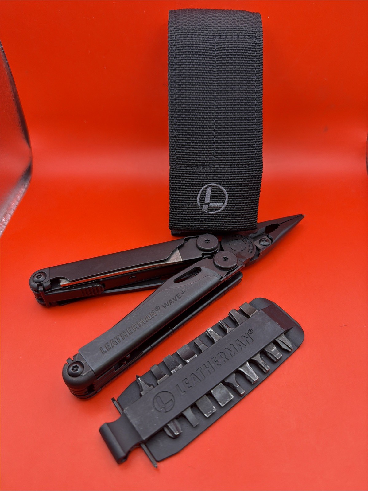 Leatherman | Wave Plus | Multitool | Black | w/Black Molle Sheath | Excellent