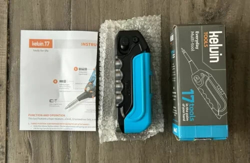 Kelvin Tools The Everyday Multi-Tool with Flashlight 17 Tools in One BRAND NEW