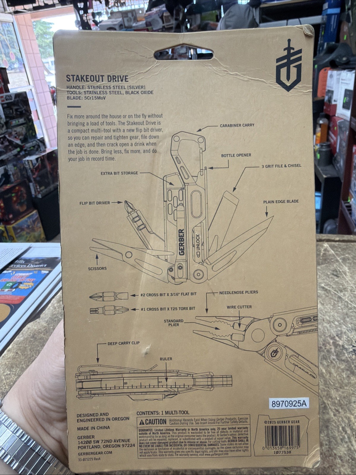 Gerber Stakeout Drive Multi-Tool #1077538