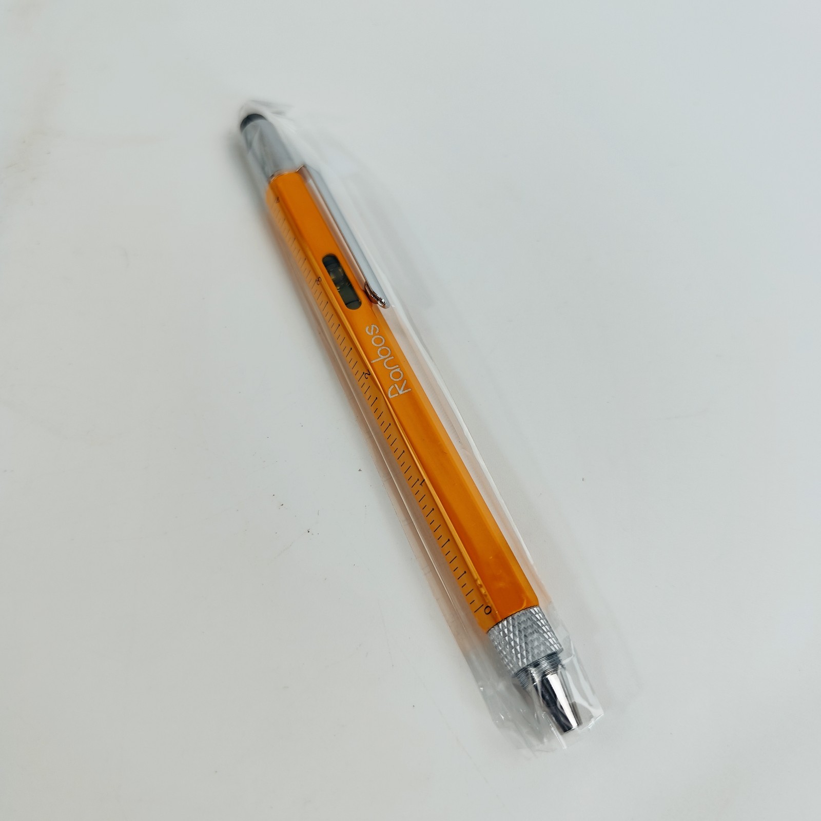 6-in-1 Multi-Function Pen with Ruler, Screwdriver & Touchscreen Stylus, 3 Colors