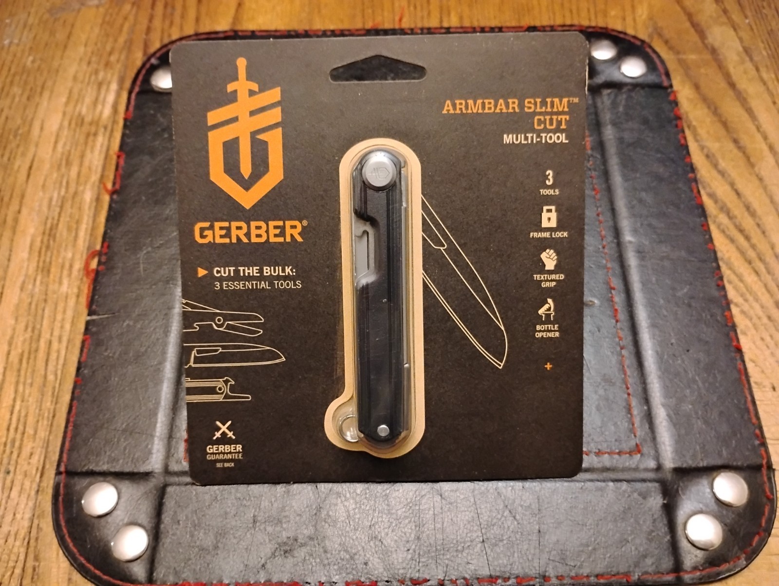 Gerber Armbar Slim Cut Multi Tool 2.5″ S.S. Blade Scissor Bottle Opener 2.1 O.Z