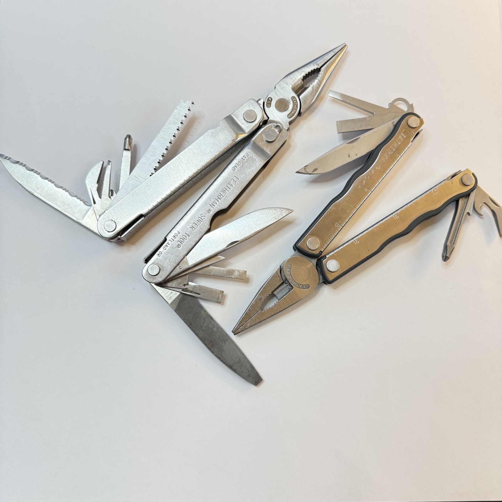 Leatherman Super Tool +Kick Plier Multi Tool Pocket Knife EDC Camping Gear #848
