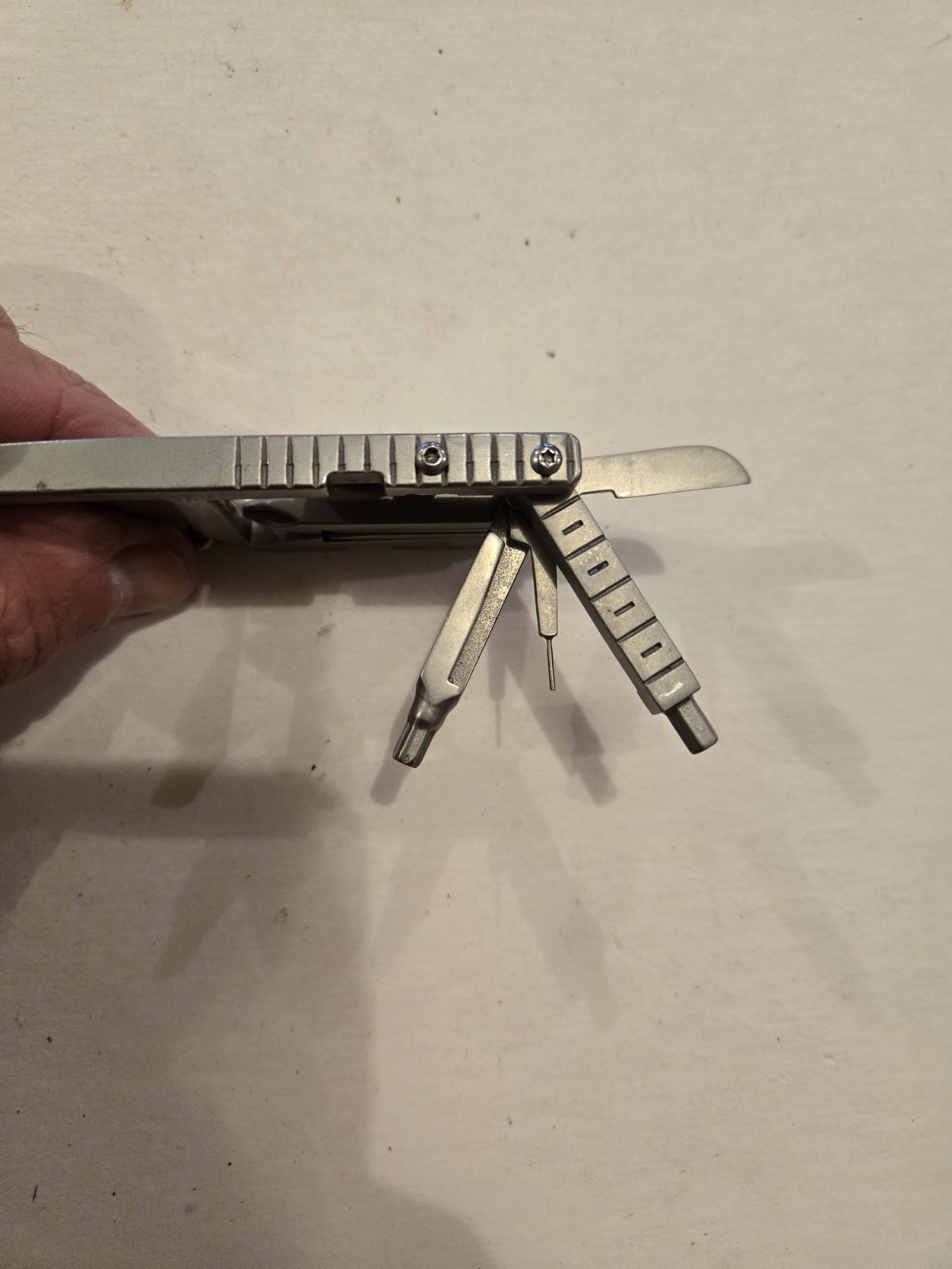 13-in-1 Multifunctional Portable Tool Compact for Outdoor & Daily Tasks, Silver