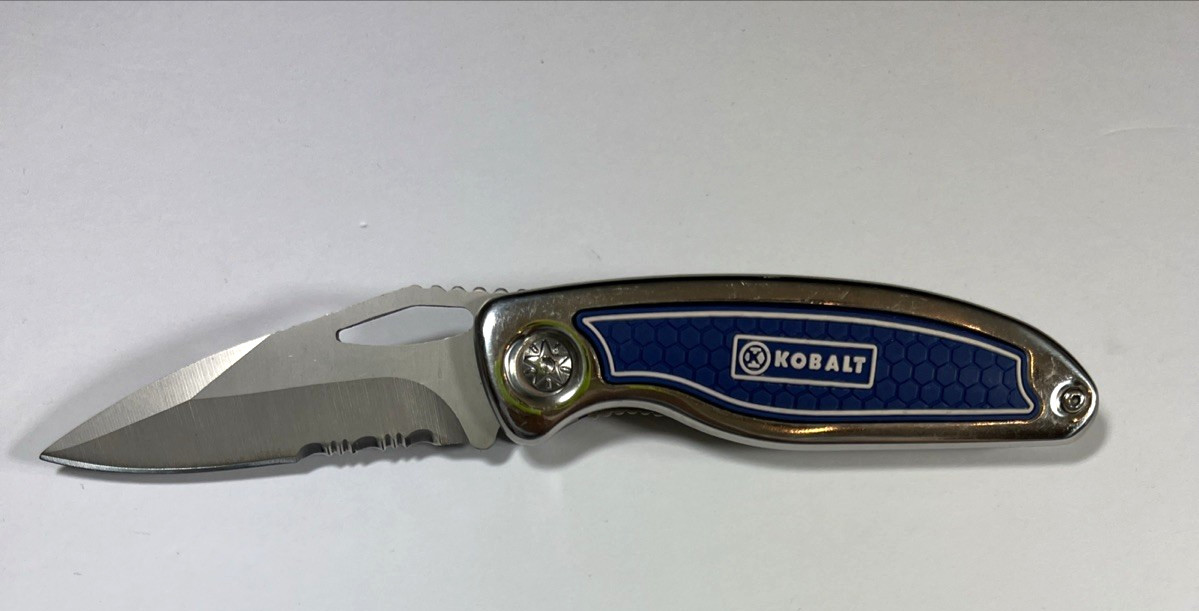 Kobalt Set Stainless Steel Folding Blade Pocket Knife + Multi-Pocket Tool w/Case